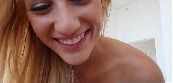  Sexy blonde teen Addison Ryder gets nailed